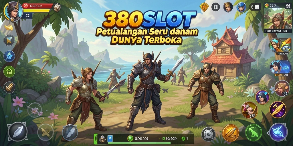 Tampilan gameplay seru 380SLOT dalam dunia terbuka.