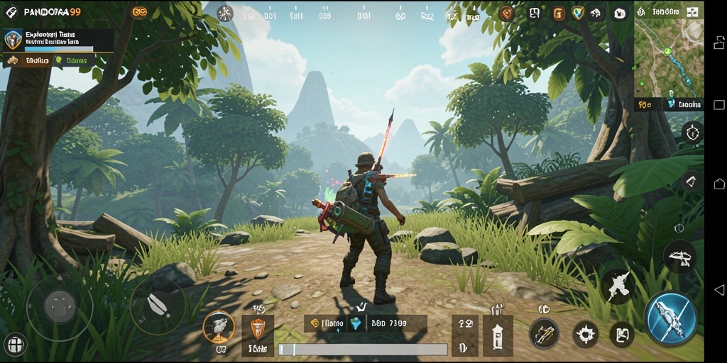 Gameplay menarik dalam eksplorasi dunia terbuka PANDORA99.