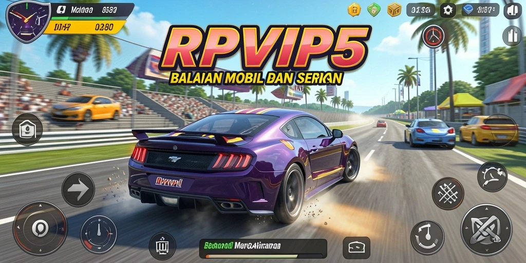 Tampilan gameplay RPVIP5 yang mendebarkan dan penuh aksi.