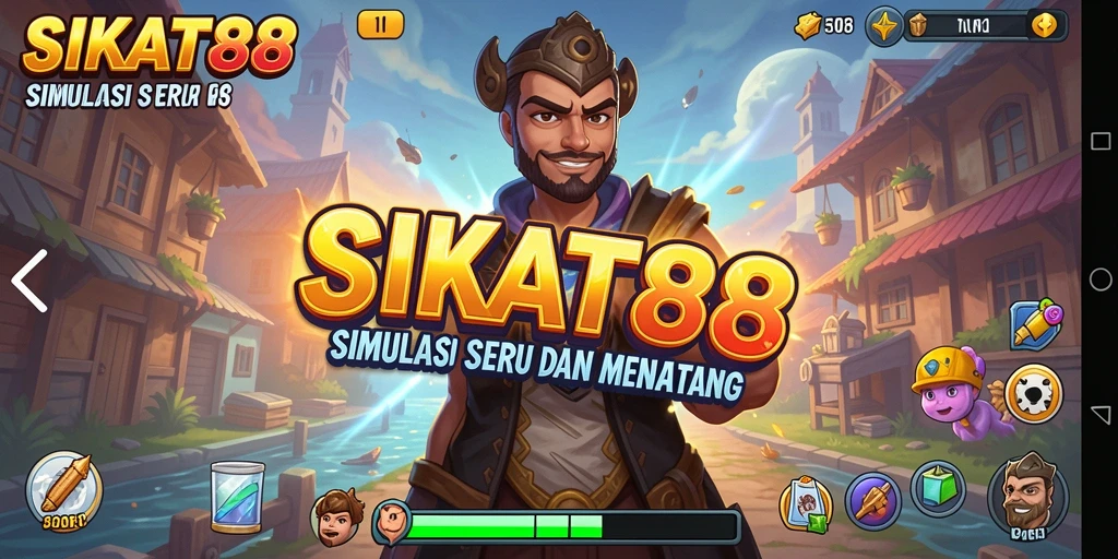 Tangkapan layar SIKAT88 menampilkan gameplay simulasi yang mendebarkan.