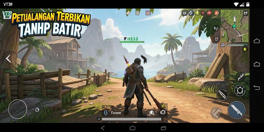 Gameplay seru dengan grafis menakjubkan di dunia terbuka.